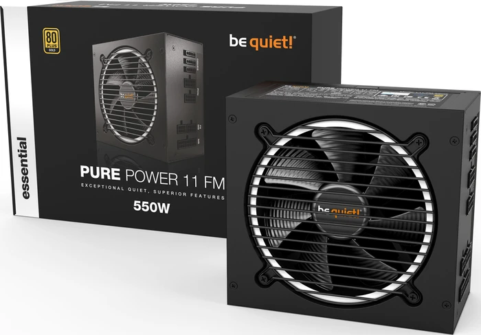 be quiet! Pure Power 11 FM 550W, ATX 2.52