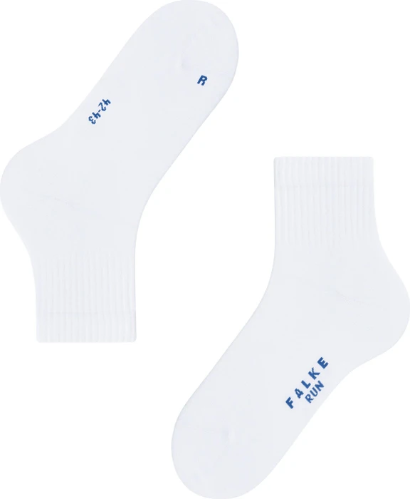 Falke Run Rib Socken weiß