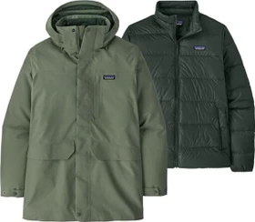 Patagonia Tres 3-in-1 Funktionsmantel old growth green (Herren)