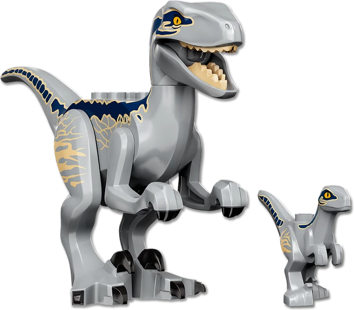 LEGO Jurassic World - Blue & Beta in der Velociraptor-Falle