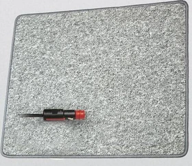 Pro Car Heizteppich mit Antirutschbelag 12V 60x40cm, silber