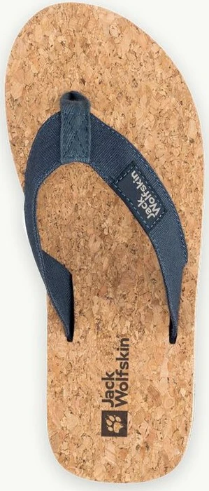 Jack Wolfskin Ecostride 2 Slipper blue/cork (Damen)
