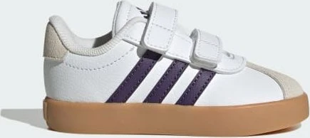 adidas VL Court 3.0 cloud white/violet/gum (Junior)