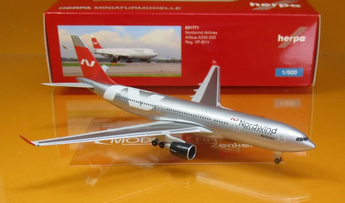 Herpa Nordwind Airlines Airbus A330-200