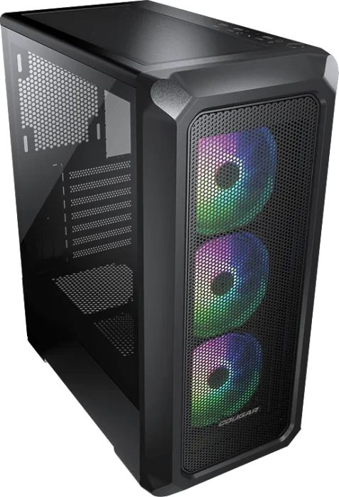 Cougar Archon 2 Mesh RGB, schwarz, Glasfenster