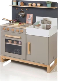 Musterkind Spielküche Linum warmgrau/natur