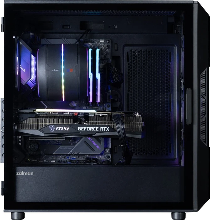 Zalman i3 Neo, schwarz, V2, Glasfenster
