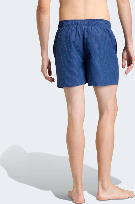 adidas Seersucker Gestreift 5 Zoll Badeshorts dusky petrol/dark blue (Herren)