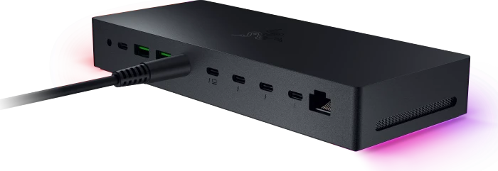 Razer Thunderbolt 5 Dock, schwarz, EU, Thunderbolt 5 [Buchse]