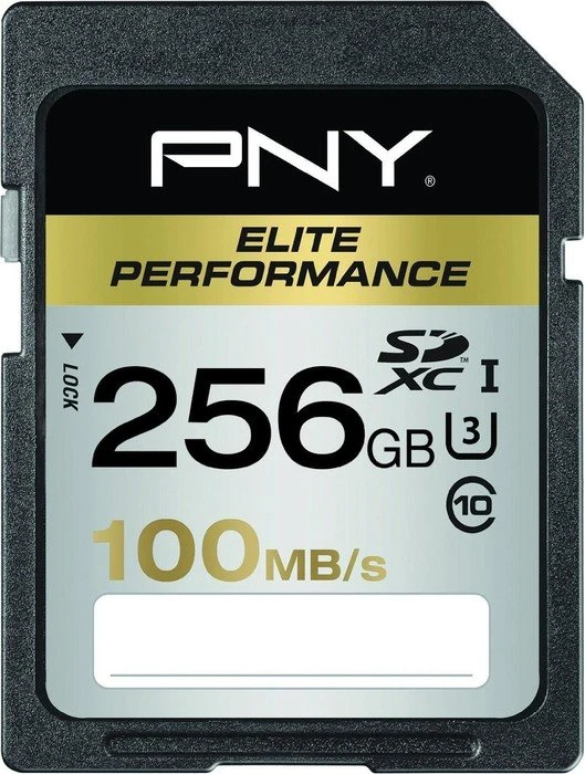 PNY Elite Performance R100/W75 256GB, UHS-I U3, Class 10