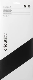 Cricut Joy Smart Writable Vinylfolie ablösbar schwarz, 13.9x33cm, 4 Stück
