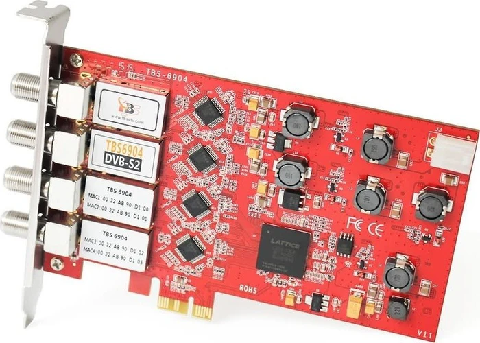 TBS DVB-S2/-S Quad-Tuner, PCIe x1