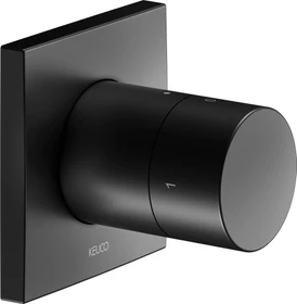 Keuco IXMO 59557 Pure 2-Wege Ab- und Umstellventil eckig aluminium-finish