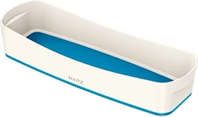 Leitz MyBox WOW Aufbewahrungsbox länglich, blau