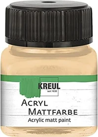 Kreul Acryl Mattfarbe, beige, 20ml