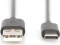 Digitus USB 2.0 Verbindungskabel, USB-A [Stecker] auf USB-C [Stecker], 1m schwarz Vorschaubild