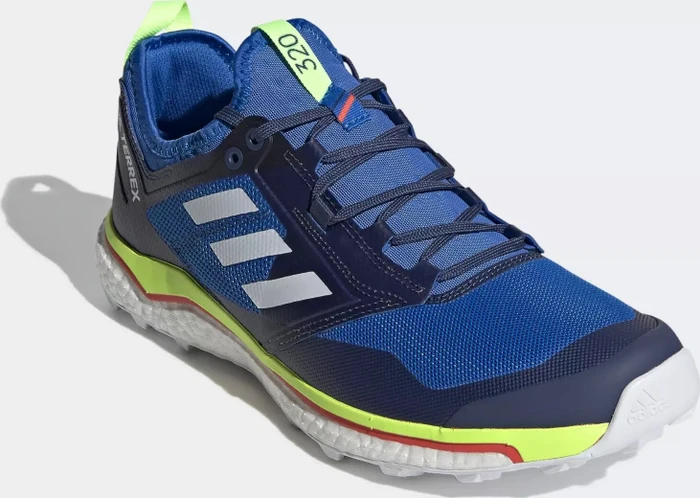 adidas Terrex Agravic XT glow blue/cloud white/signal green (Herren)