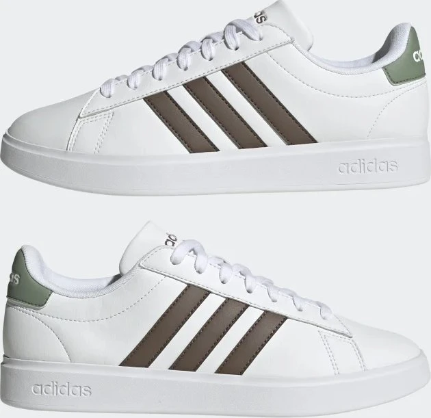 adidas Grand Court X Lego 2.0 cloud white/earth strata/silver green