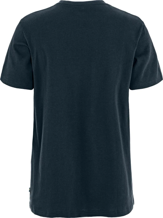 Fjällräven Archive Logo T-Shirt kurzarm dark navy (Herren)
