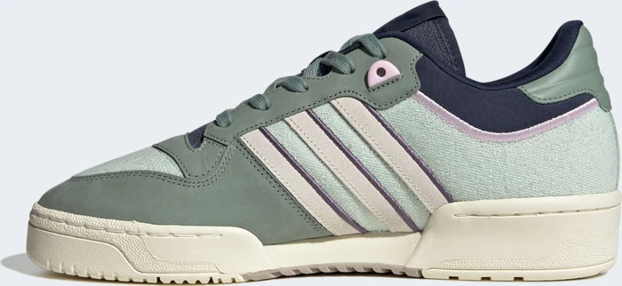 adidas Rivalry Low 86 linen green/cream white/silver green