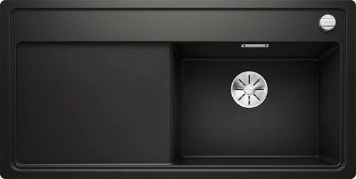 Blanco Zenar XL 6 S-F InFino Becken rechts mit Ablauffernbedienung schwarz
