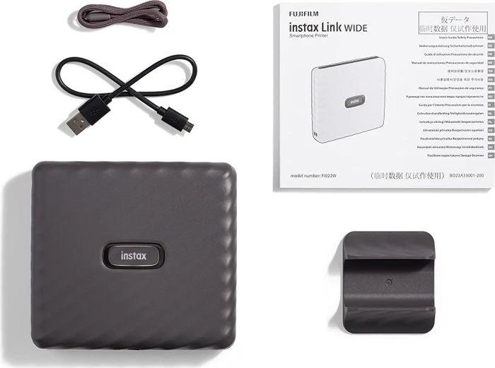Fujifilm instax Link WIDE, Mocha-Grey
