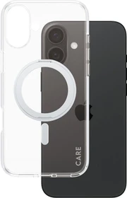 PanzerGlass Care Feature Case Kickstand MagSafe für Apple iPhone 16 Plus silber