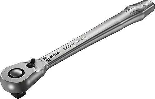 Wera 8004 C Zyklop Metal Switch Ratsche, 1/2"