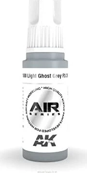AK-Interactive 3rd Gen Acrylic Colors Air Series light ghost grey fs36375, 17ml