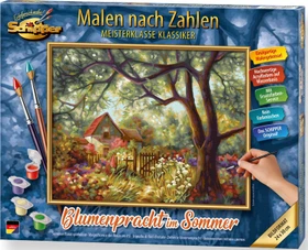 Schipper Arts & Crafts Malen nach Zahlen Blumenpracht im Sommer