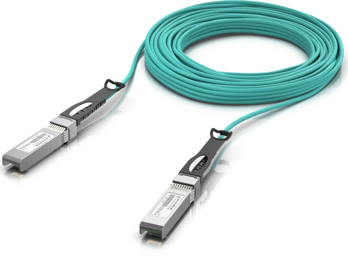 Ubiquiti UniFi UACC Active Optical Cable 25G 20m LAN-DAC, Lichtwellenleiter-Duplex, SFP28