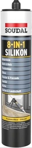Soudal 8-IN-1 Silikon Silikonkleber, 300ml