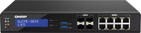 QNAP QuCPE-303x Dual-System VM-Host & Desktop 2.5G Managed Switch, 8x RJ-45, 4x SFP+ (QuCPE-3034-C3758R-16G)