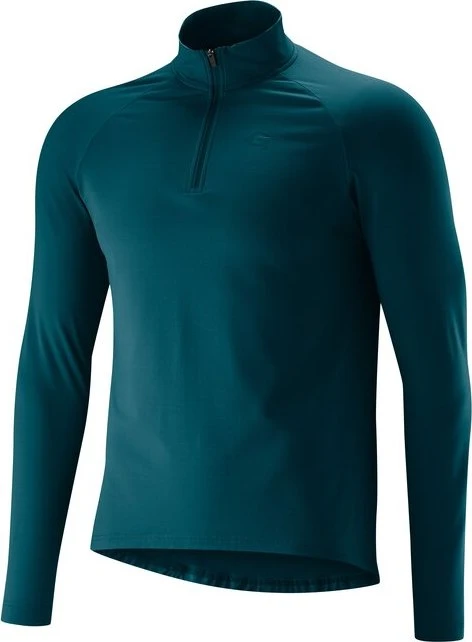 Gonso Crissolo Trikot langarm torrando teal (Herren)