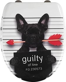 Wenko Guilty Dog WC-Sitz mit Absenkautomatik weiß