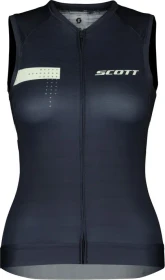 Scott RC Pro Trikot ärmellos dark blue/fresh green (Damen)