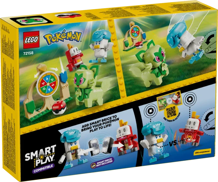 LEGO Pokémon SMART Play - Showdown mit Felori, Krokel und Kwaks