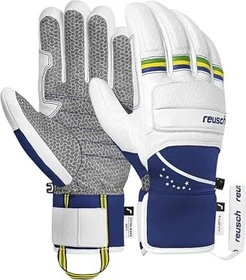 Reusch Lucas Braathen Skihandschuhe white/surf the web