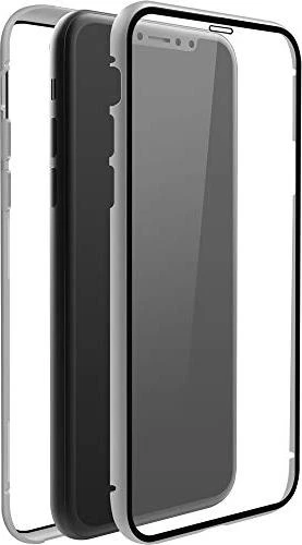Black Rock 360° Glass Case für Apple iPhone 11 transparent/silber