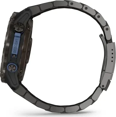 Garmin Descent Mk3i 51mm mit Titanarmband carbon grey & T2 Transceiver Bundle