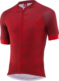 Löffler Full-Zip Tecton Hotbond RF Trikot kurzarm maroon (Herren)