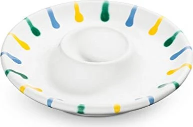 Gmundner Keramik Buntgeflammt Eierbecher 12cm