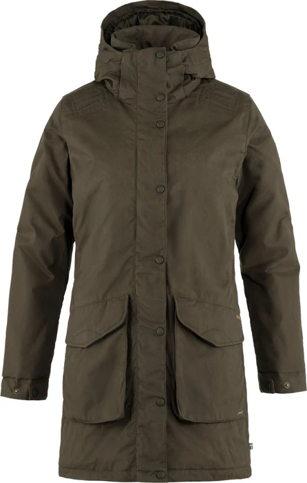 Fjällräven Högvilt Modell 2022 Funktionsjacke dark olive (Damen)