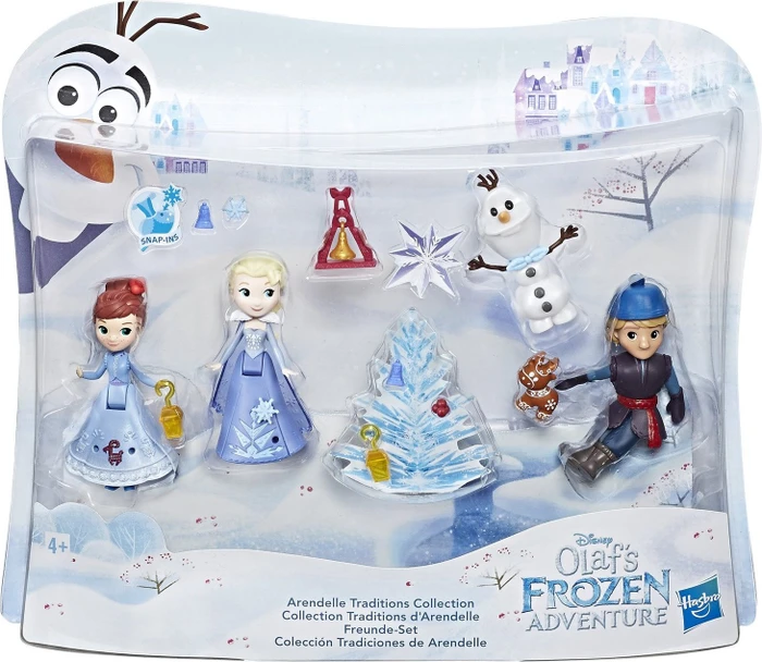 Hasbro Disney - Frozen - Olaf taut auf Little Kingdom Freunde-Set