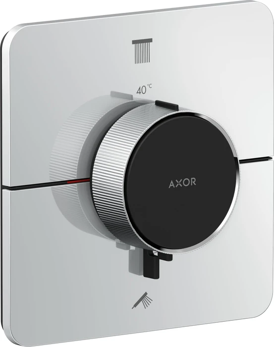 Hansgrohe Axor ShowerSelect ID softsquare Thermostat für 2 Verbraucher chrom