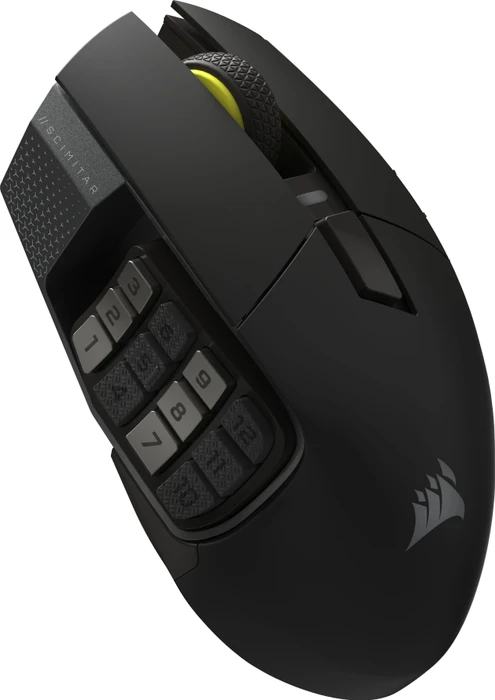 Corsair Scimitar Elite Wireless SE MMO, Gun Metal schwarz, USB/Bluetooth