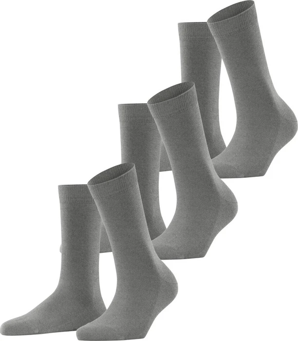 Falke Family Socken greymix, 3 Paare (Damen)