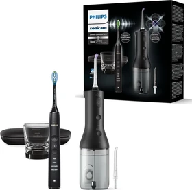 Philips HX3886/43 Cordless Power Flosser 3000 + DiamondClean 9000 schwarz