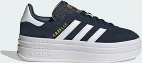 adidas Gazelle Bold aurora ink/cloud white/gold metallic (Junior)