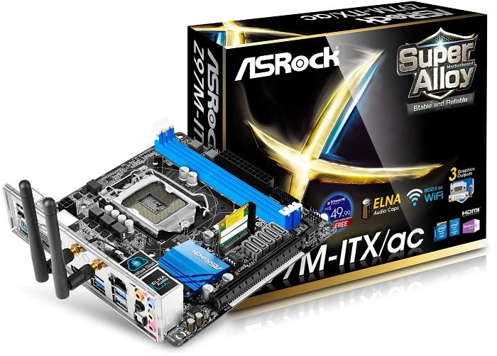 ASRock Z97M-ITX/ac (Intel 1150)